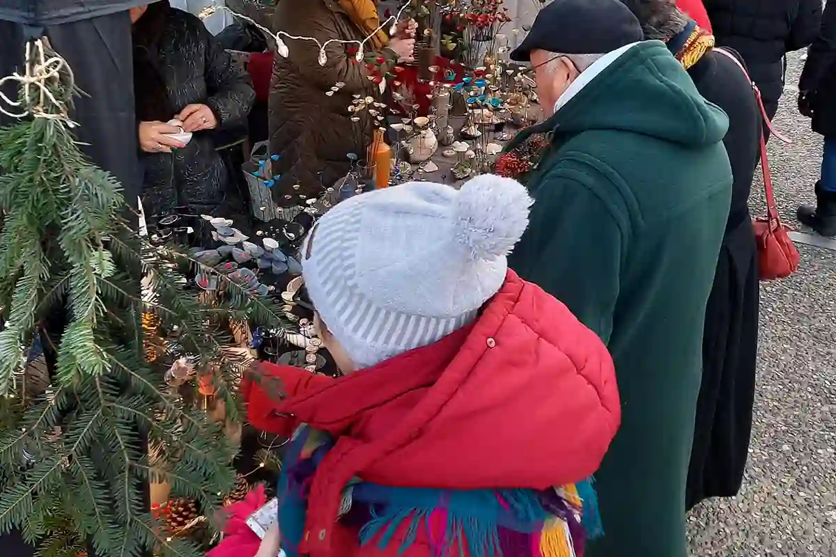 L'atelier Berniques au marché de Noël de Bouguenais
